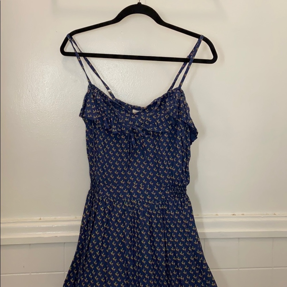 Cooperative blue floral dress